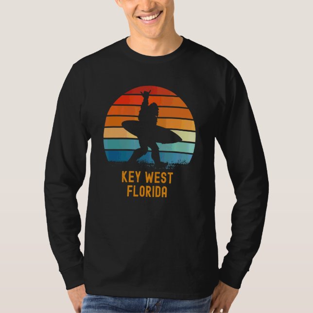 Camiseta Key West Florida Sasquatch Souvenir (Anverso)