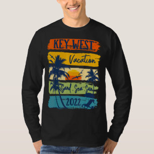 Camiseta Key West Florida Vacation 2022 Gro familiar coinci