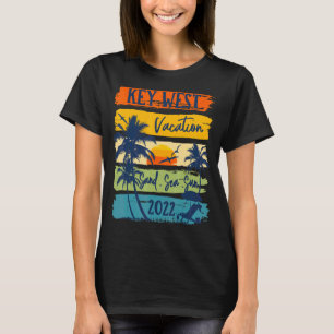 Camiseta Key West Florida Vacation 2022 Gro familiar coinci