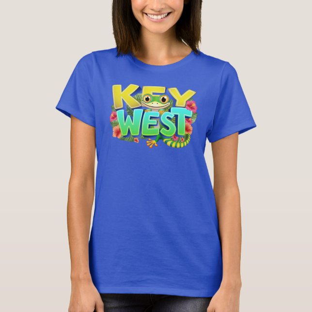 Camiseta Key West Gecko Florida