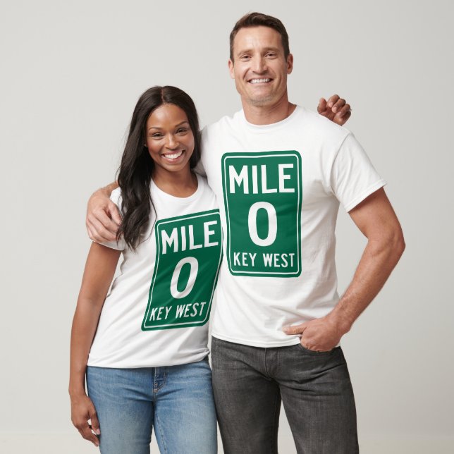 Camiseta Key West Milla 0, Florida EE. UU. (Unisexo)
