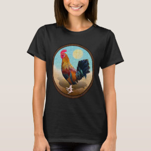 Camiseta Key West - Óvalo de cosecha de gallos gitanos