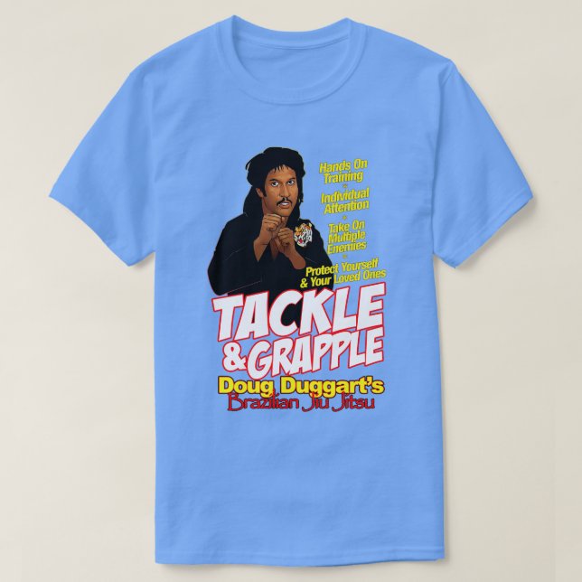 Camiseta Key y Peele Tackle y Grapple Doug Duggart Bra (Diseño del anverso)
