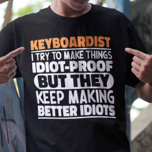 Camiseta Keyboestandarte Intento Hacer Las Cosas Divertidas