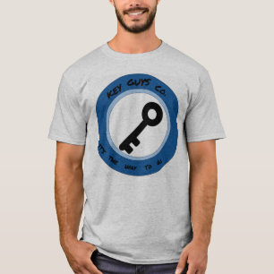 Camiseta KeyGuysCo oficial. Camiseta: 2 echados a un lado