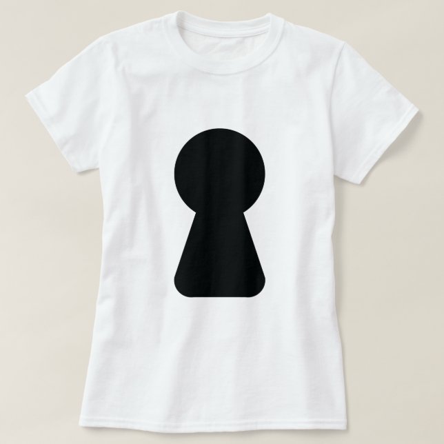 CAMISETA KEYHOLE (Diseño del anverso)