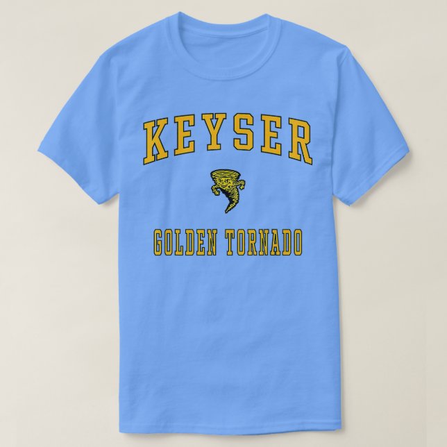 Camiseta Keyser High School Golden Tornado  (Diseño del anverso)