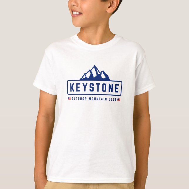 Camiseta Keystone al aire libre (Anverso)