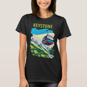 Camiseta Keystone Gondola Mountain Travel