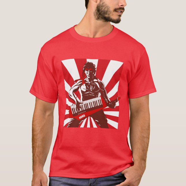 Camiseta Keytar Rambo (Anverso)
