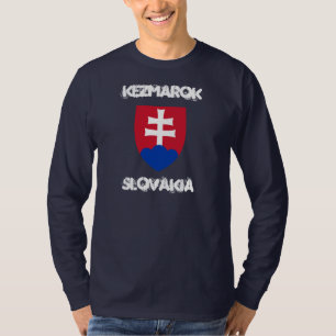 Camiseta Kezmarok, Eslovaquia con el escudo de armas