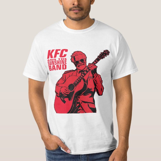 Camiseta KFC y la banda del sol - Frente Guitar Han (Anverso)