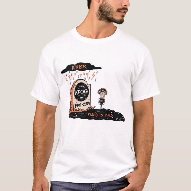 CAMISETA ¡¡KFOG RADIO ESTÁ MUERTA!! (Anverso)