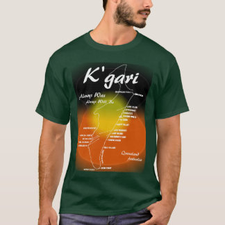 Camiseta Kgari en sus verdaderos colores divertido