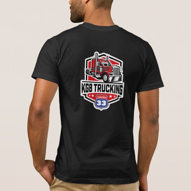 Camiseta KGB Trucking Official TShirt (Reverso)
