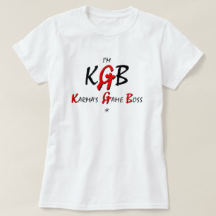 Camiseta KGB y karma pun v1