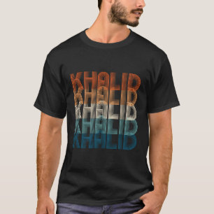 Camiseta Khalid Mi Nombre Es Khalid Khalid