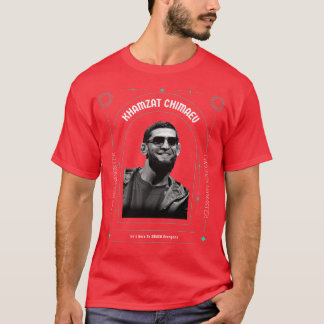 Camiseta Khamzat Chimaev Checheno Gangster luchador de la M