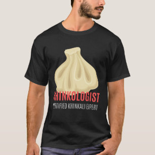 Camiseta Khinkologist Khinkali Albóndigas Georgianas