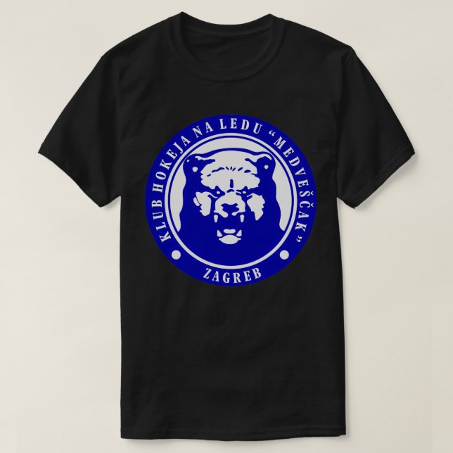 Camiseta KHL Medveak Zagreb (Diseño del anverso)