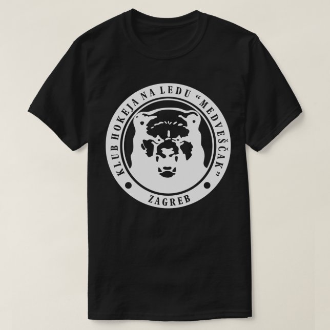 Camiseta KHL Medveak Zagreb 1 (Diseño del anverso)