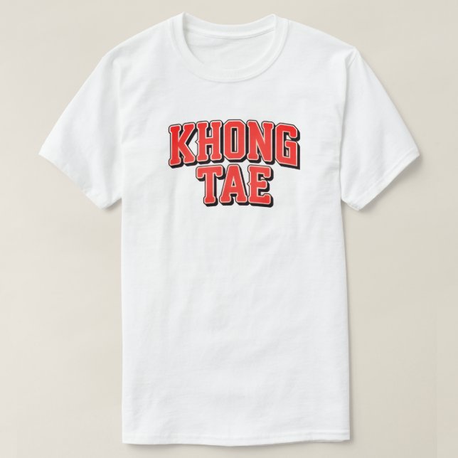 Camiseta Khong Tae (Diseño del anverso)