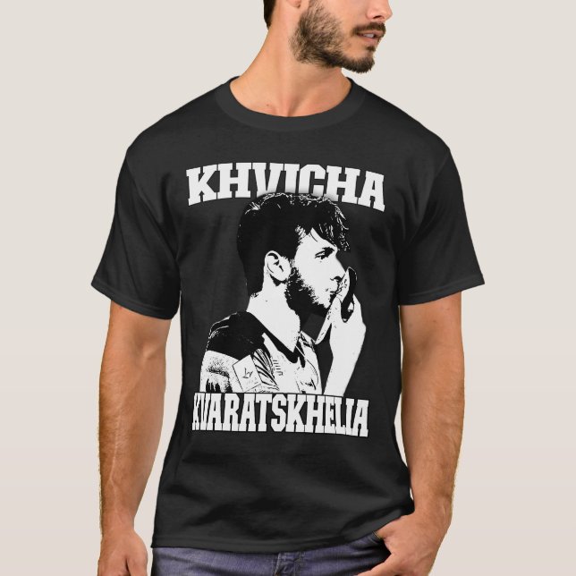 Camiseta Khvicha Kvaratskhelia (Anverso)