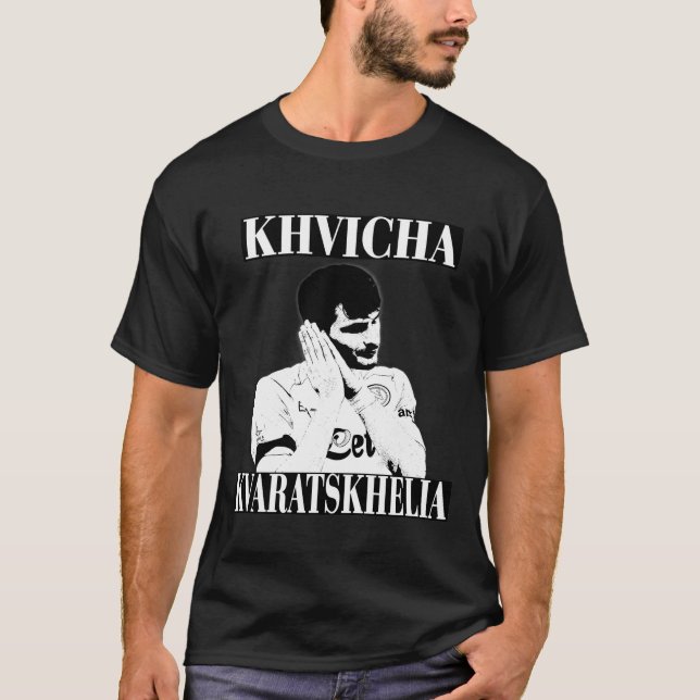 Camiseta Khvicha Kvaratskhelia (Anverso)