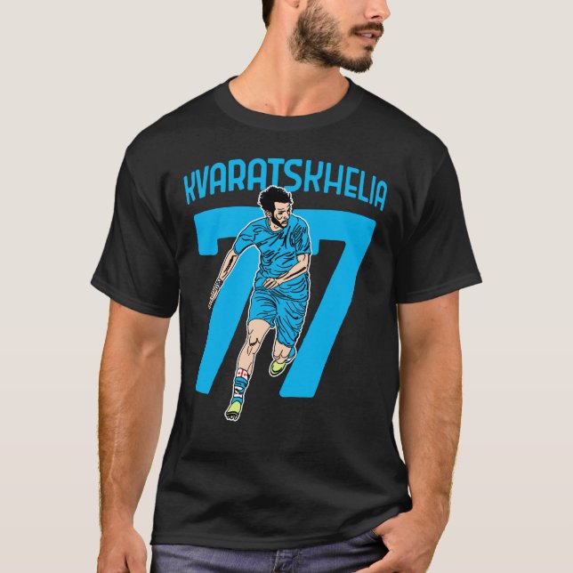 Camiseta Khvicha Kvaratskhelia (Anverso)