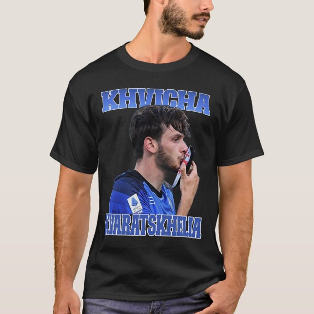 Camiseta Khvicha Kvaratskhelia (Anverso)