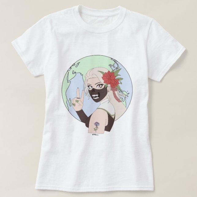 Camiseta Ki 3 (Tierra) (Diseño del anverso)