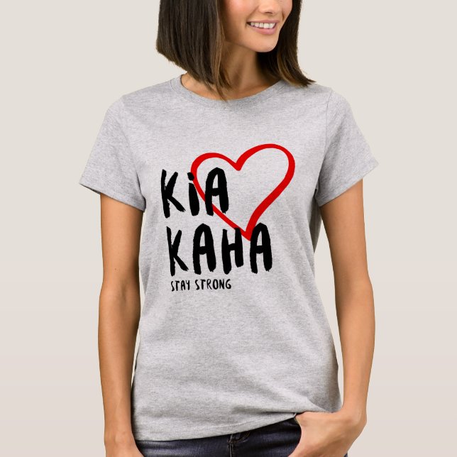 Camiseta kia kaha tee (Anverso)