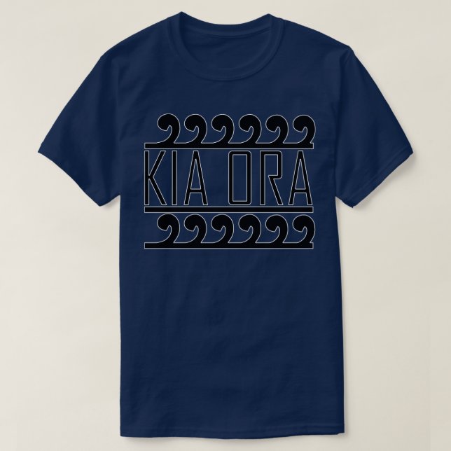 Camiseta Kia Ora (Diseño del anverso)