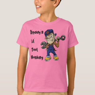 Camiseta Kian es mono de la herramienta de Lil del papá