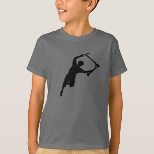 Camiseta Kick Scooter Sport Fun Silhouette