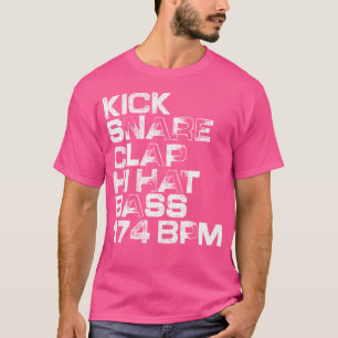 Camiseta Kick Snare Clap Hi Gorra Bass 174 Bpm Sintetizador