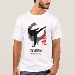 Camiseta Kick T-Shirt Tae Ryong Taekwondo Classic