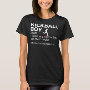 Camiseta Kickball Boy Definition Kickball Player Kickball