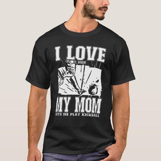 Camiseta Kickball Player Kids (Anverso)