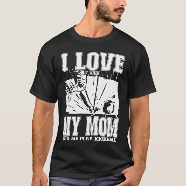 Camiseta Kickball Player Kids (Anverso)