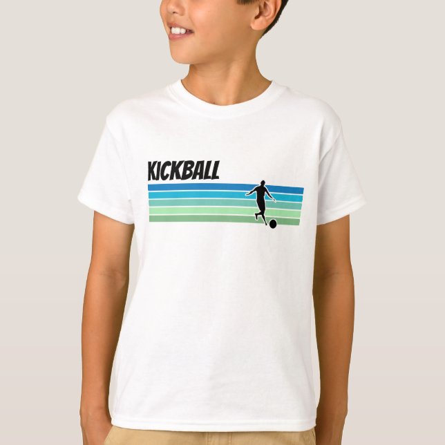 Camiseta Kickball retro (Anverso)