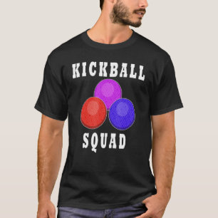 Camiseta Kickball Squad Ironic Jugador Deportivo de Bolas d