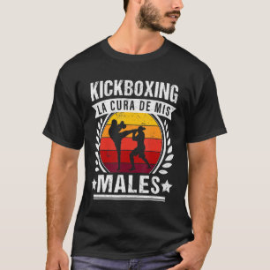 Camiseta Kickboxer golpeando a Kickboxing con martia mixta