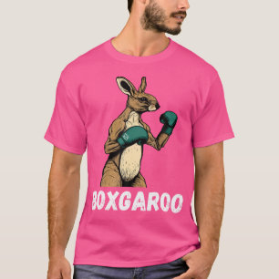 Camiseta Kickboxer Kangaroo Boxer Guantes de Boxeo