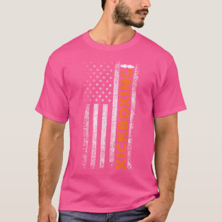 Camiseta Kickboxing Bandera Americana