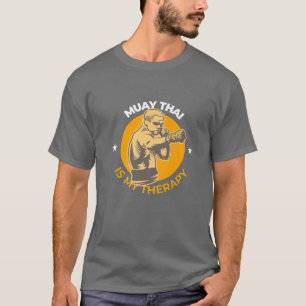 Camiseta Kickboxing / Boxing: Muay Thai es mi terapia