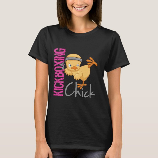 Camiseta Kickboxing Chick (Anverso)