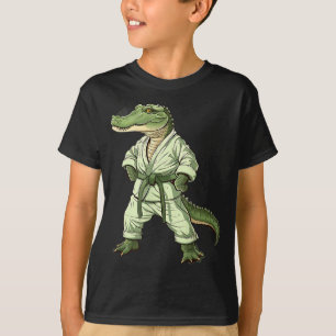Camiseta Kickboxing Cocodrilo Taekwondo Karate MMA Divertid
