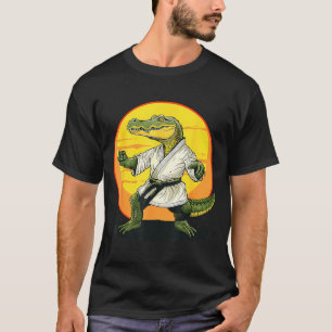 Camiseta Kickboxing Cocodrilo Taekwondo Karate MMA Divertid