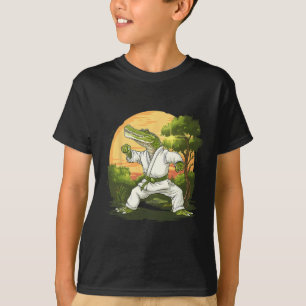 Camiseta Kickboxing Cocodrilo Taekwondo Karate Mma Divertid
